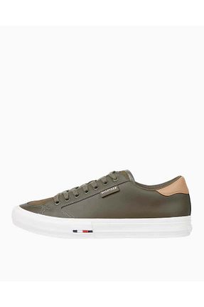 کفش اسنیکر سبز مردانه بند دار Tommy Hilfiger - کد 885152968