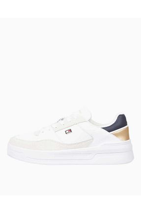 کفش اسنیکر سفید زنانه بند دار Tommy Hilfiger - کد 889913413