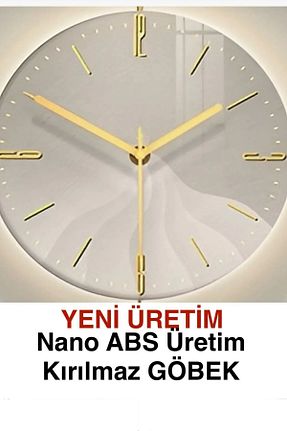 ساعت دیواری مشکی 50 * 75 MetaQuartz Aksesuar - کد 729339454