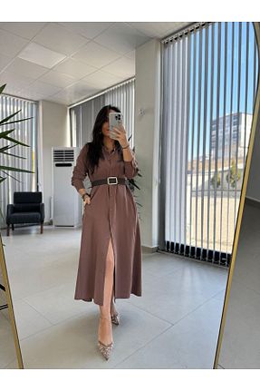 لباس قهوه ای زنانه بافتنی caddstore - کد 903247315