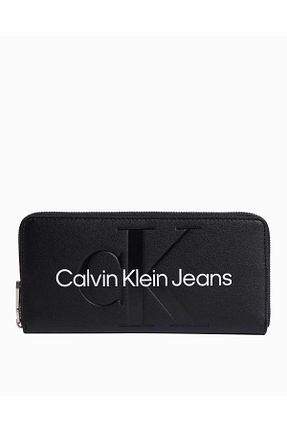 کیف پول مشکی زنانه ابعاد بزرگ Calvin Klein - کد 883820053