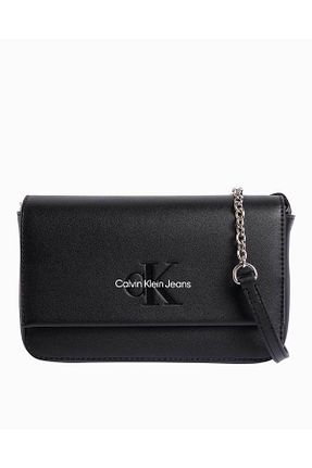 کیف دوشی مشکی زنانه پلی اورتان Calvin Klein - کد 883426574