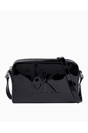 کیف دوشی مشکی زنانه پلی اورتان Calvin Klein - کد 883362688