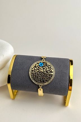 دستبند جواهر طلائی زنانه Modex - کد 169687