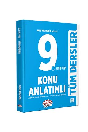 درسی و کتب کمک آموزشی Editör Yayınevi - کد 854846405
