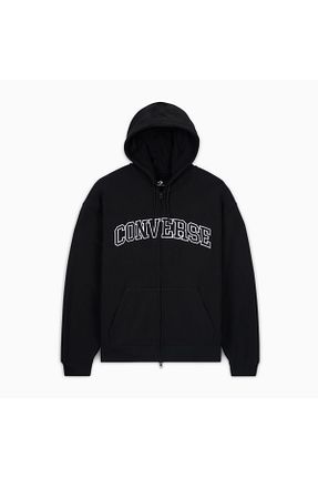 سوئیشرت مشکی مردانه ساده Converse - کد 902032728