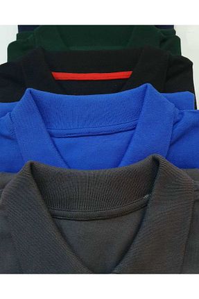 پولوشرت مشکی مردانه پنبه ای ekis collection - کد 902048073