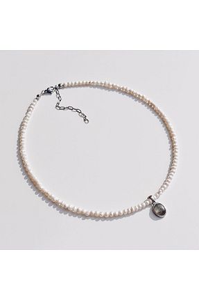 گردنبند نقره سفید زنانه 925 عیار Boise Atelier - کد 902063310
