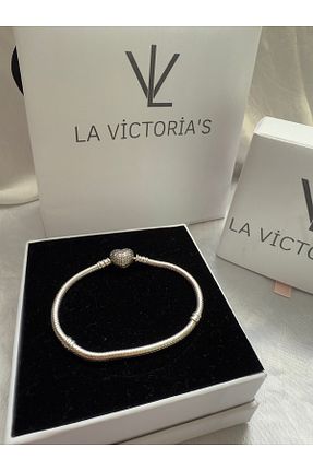 دستبند نقره زنانه 925 عیار la victorias - کد 902078474