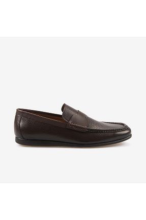 کفش کژوال قهوه ای مردانه چرم خالص Kemal Tanca - کد 902053884