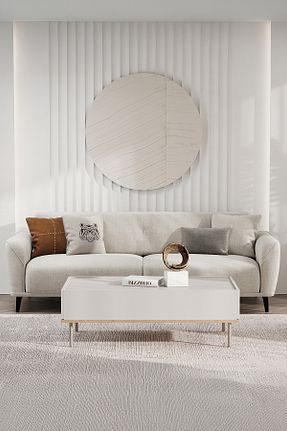 ست مبل نباتی 3+1 Enza Home - کد 902078464