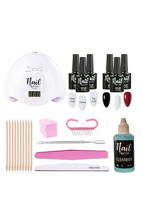 لاک ناخن دائمی رنگی Nail Master - کد 773884057