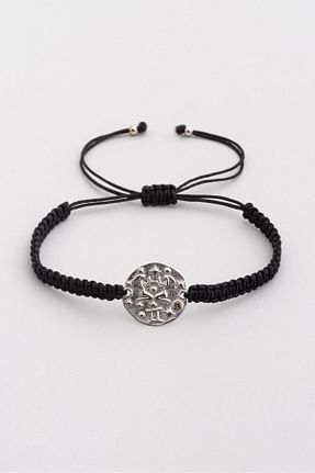 دستبند نقره رنگی مردانه 925 عیار So Chic - کد 897975907