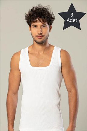 رکابی سفید مردانه %100 پنبه ERDEM İÇ GİYİM - کد 767423580