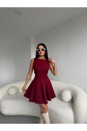 لباس زرشکی زنانه بافتنی LB Laluna Butik - کد 902083092