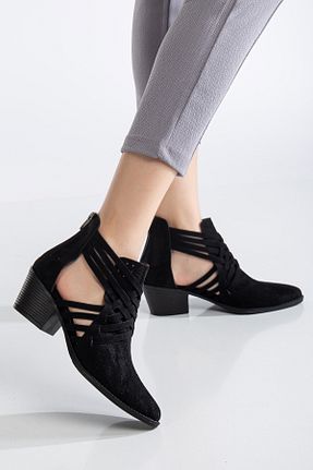 بوت / نیم بوت مشکی زنانه جیر MS SUGAR SHOES - کد 901515475