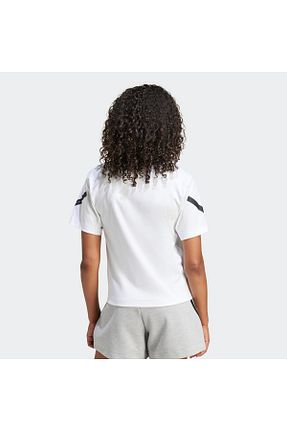تیشرت اسپرت سفید زنانه رگولار adidas - کد 852532219