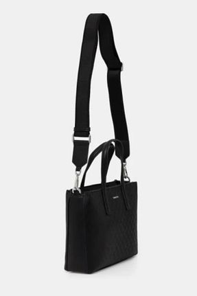 کیف دوشی مشکی زنانه پلی اورتان Calvin Klein - کد 903802853