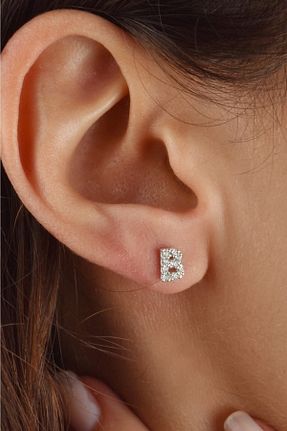 گوشواره نقره سفید زنانه 925 عیار jelux silver - کد 156246605