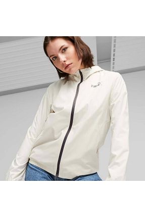 بادگیر و بارانی اسپرت بژ زنانه پارچه Puma - کد 750743982