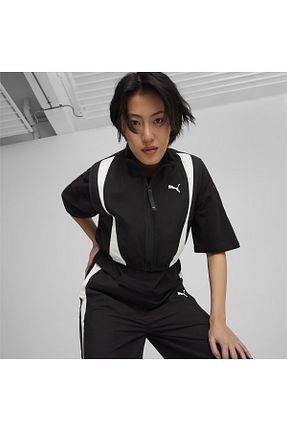 سوئیشرت بنفش زنانه ساده Puma - کد 814381575