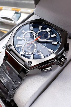 ساعت مچی طوسی مردانه 44 میلی متر Daniel Klein - کد 471014006