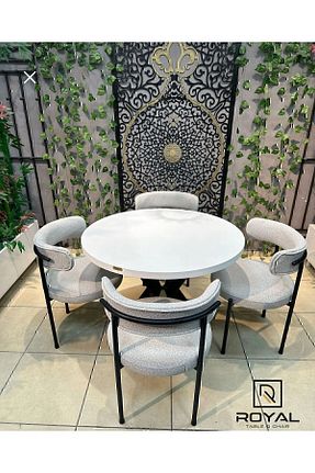 ست میز آشپزخانه سفید Suntalam Royal - کد 901652084