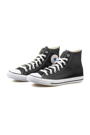 کفش اسنیکر مشکی زنانه چرم اصل Converse - کد 138265471