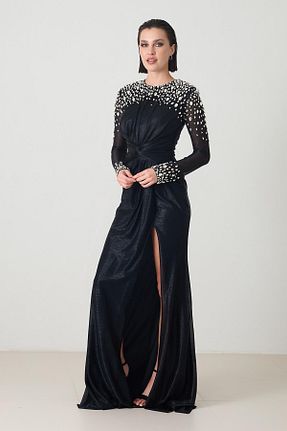 لباس مجلسی و فارغ التحصیلی مشکی زنانه %100 پنبه Setre - کد 902103604