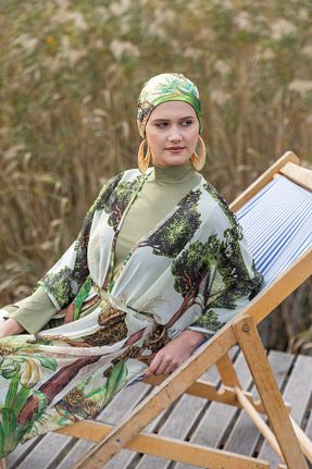 رویه بیکینی سبز زنانه Alfasa - کد 902122459