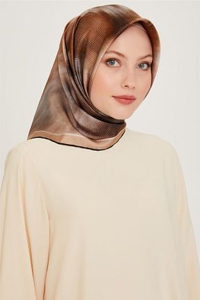 روسری نارنجی İpek Tivil Armine - کد 868149066