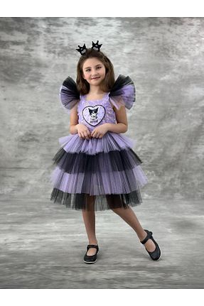 لباس بنفش بچه گانه بافتنی RAPAPA - کد 903742895