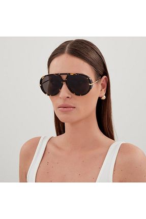 عینک آفتابی قهوه ای زنانه 63 Bottega Veneta - کد 902119837