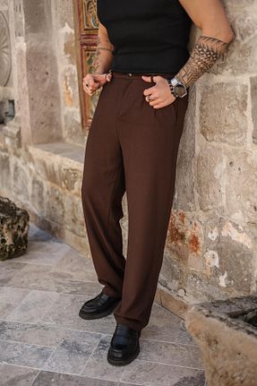 شلوار قهوه ای مردانه جین OUTFİT MAN - کد 827123662