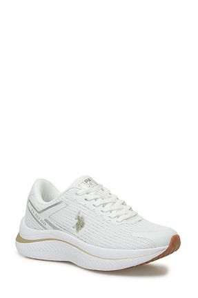 کفش دو و میدانی و تمرینی سفید زنانه U.S. Polo Assn. - کد 897583511
