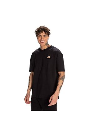 تیشرت مشکی مردانه رگولار Kappa - کد 806536856