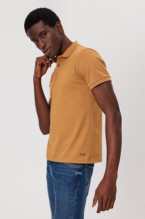 تیشرت زرد مردانه رگولار Lee Cooper - کد 683153367