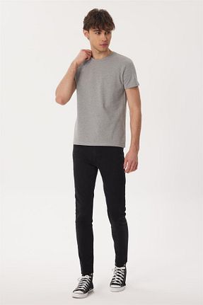 تیشرت طوسی مردانه رگولار Lee Cooper - کد 717597186