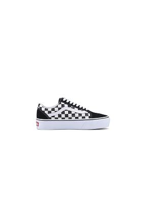 کفش اسنیکر مشکی زنانه بند دار Vans - کد 124119160