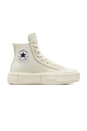 کفش اسنیکر بژ زنانه بند دار Converse - کد 859279825