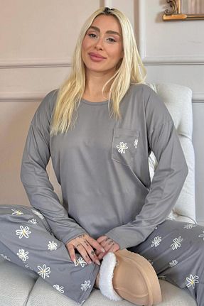 ست لباس راحتی رنگی زنانه ساده Pijamaevi - کد 902192869