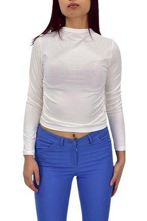 بلوز نباتی زنانه ساده BUSEM - کد 903777830