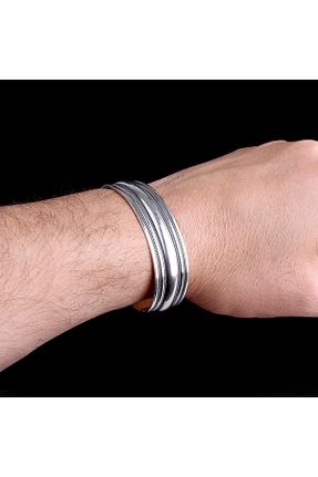 دستبند نقره سفید زنانه 925 عیار TAKI925 - کد 902193795