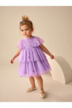 لباس بنفش بچه گانه بافتنی Next Baby - کد 901773207
