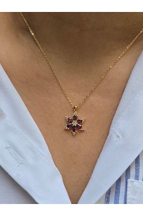 گردنبند استیل ( فولاد ) طلائی زنانه استیل (فولاد) naaksesuar - کد 902193389