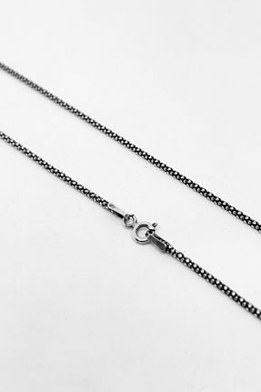 گردنبند نقره مشکی زنانه 925 عیار oya silver - کد 902198642