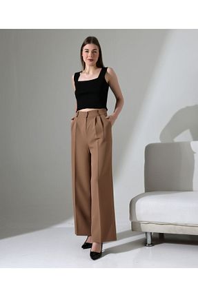 شلوار بژ زنانه لیکرا BLOOMS BAG - کد 902212965