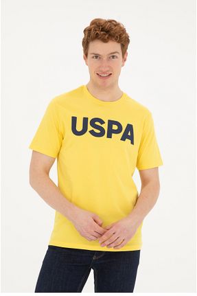 تیشرت زرد مردانه رگولار U.S. Polo Assn. - کد 902214130