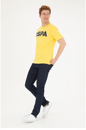 تیشرت زرد مردانه رگولار U.S. Polo Assn. - کد 902214130