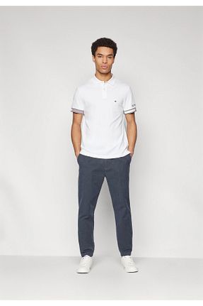پولوشرت سفید مردانه پنبه ای Tommy Hilfiger Sport - کد 902232041